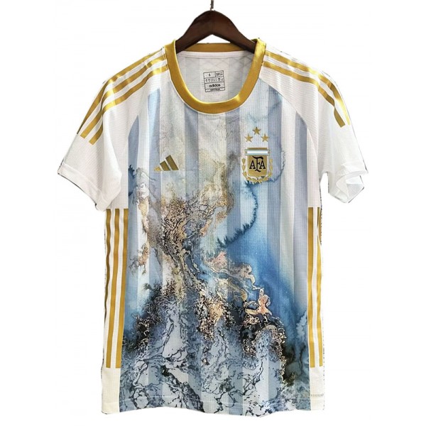 Argentina special jersey map version soccer uniform men's sportswear football kit tops sports shirt 2023-2024